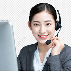 call center girl image