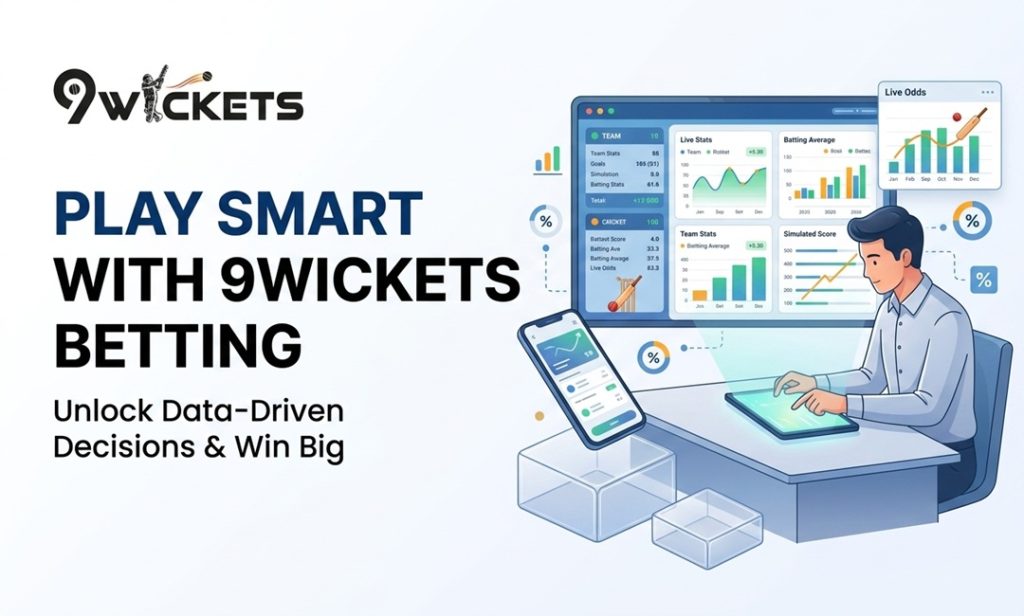 Play Smart with 9wickets Betting